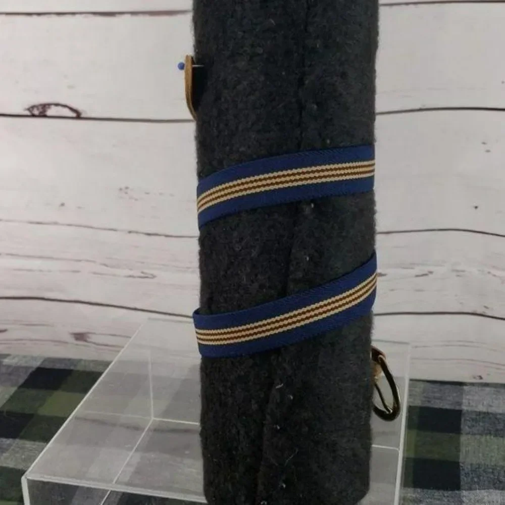 Fox Brand‎ Boys Blue Brown School Church Striped Elastic Belt
